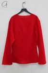 SAMUEL GUI YANG 25 Spring/Summer Sweatshirt SGY-SS25AMWTP13-1-1-LYCHEESHELL Red